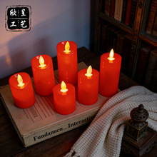 热卖中式led电子蜡烛灯摆件布置创意婚庆道具长明灯佛灯摇摆灯芯