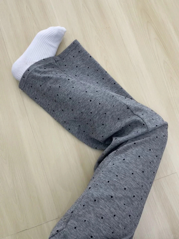 春秋新款纯色糯米裤小个子直筒遛弯裤显瘦窄版裤子女休闲裤批发|undefined