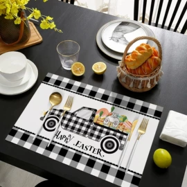 地垫;餐垫、餐巾;家用地毯