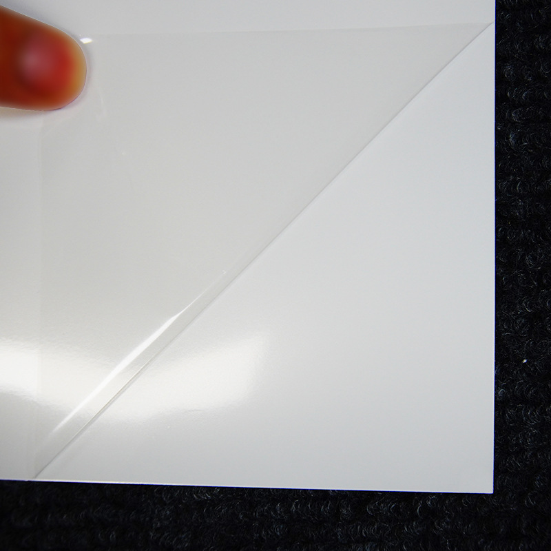 Agua de alta viscosidad pp adhesivo de fondo extra grueso pp papel sintético material fotográfico de interior matt pp pegatinas 200 material fotográfico image 4