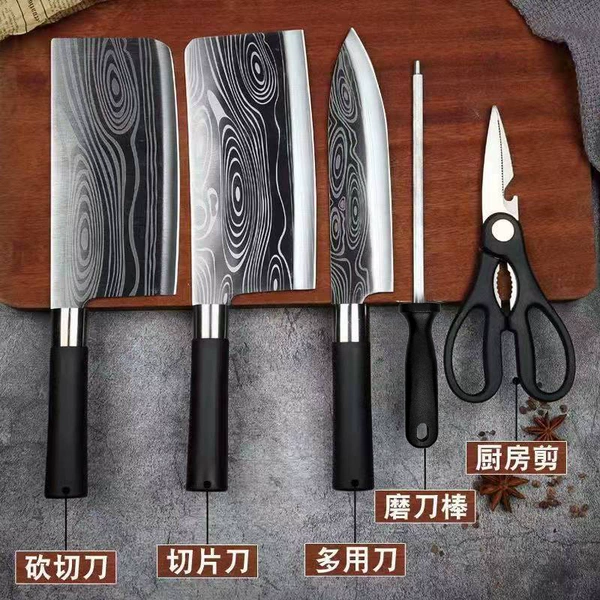 Knife, set, 5 pieces