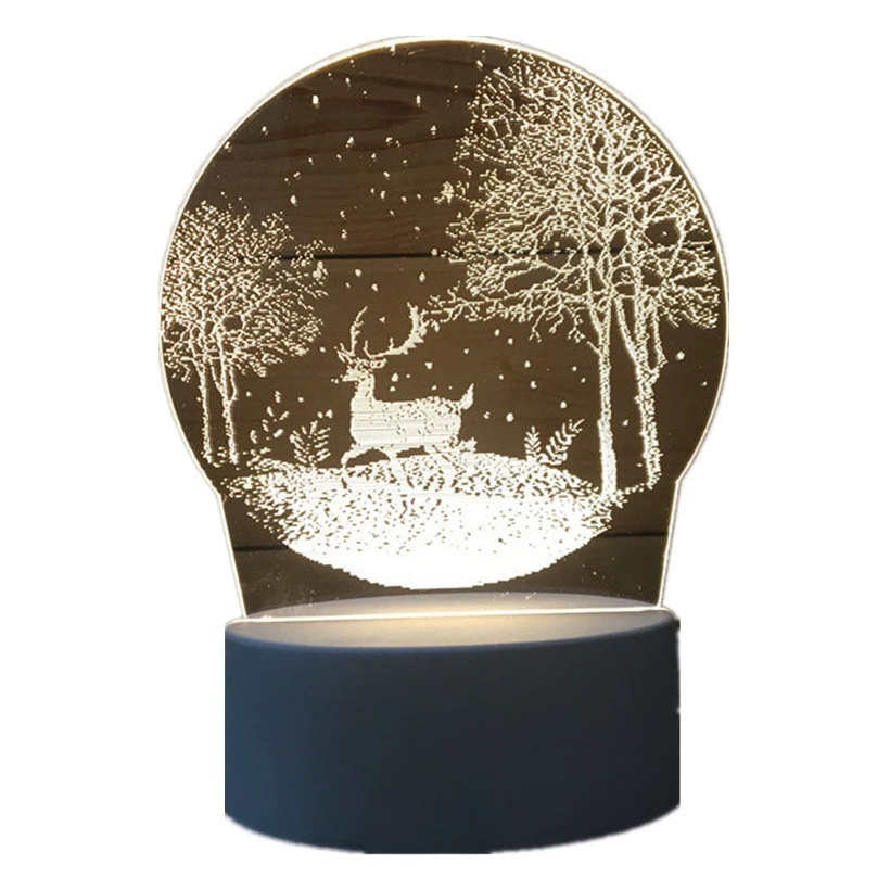 Производитель 3d ночной светильник для спальни креативный настольная лампа выпускной подарок компании подарок