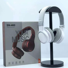 頭戴式耳機 SN460無線藍牙耳機重低音時尚可折疊批發Headphones