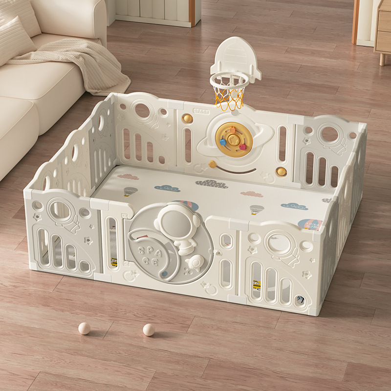Babies juego valla valla protector de bebés tierra para niños en el interior casa para niños esterradura valla sala de estar