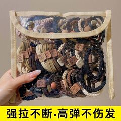 福利厚生を手に入れよう！ 【40個セット】2025年新作 シンプルヘアゴム ヘアゴム レディース 高弾性で耐久性