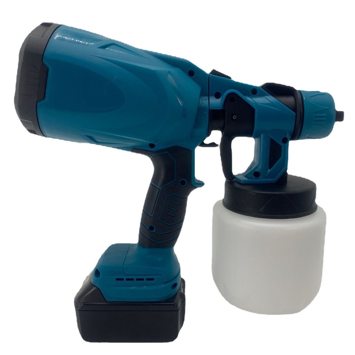 Pintura a base de agua directa de fábrica pintura de látex PISTOLA DE PULVERIZACIÓN eléctrica de alta atomización de carga de litio PISTOLA DE PULVERIZACIÓN de alta potencia