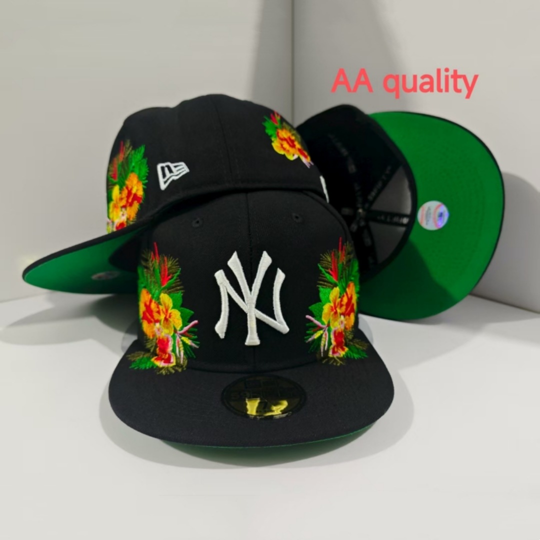 Gorra de béisbol de la liga de equipos de comercio exterior transfronterizo, novedad 2026, superventas, con patrón AA, de ala plana, a la moda y de talla estándar.
