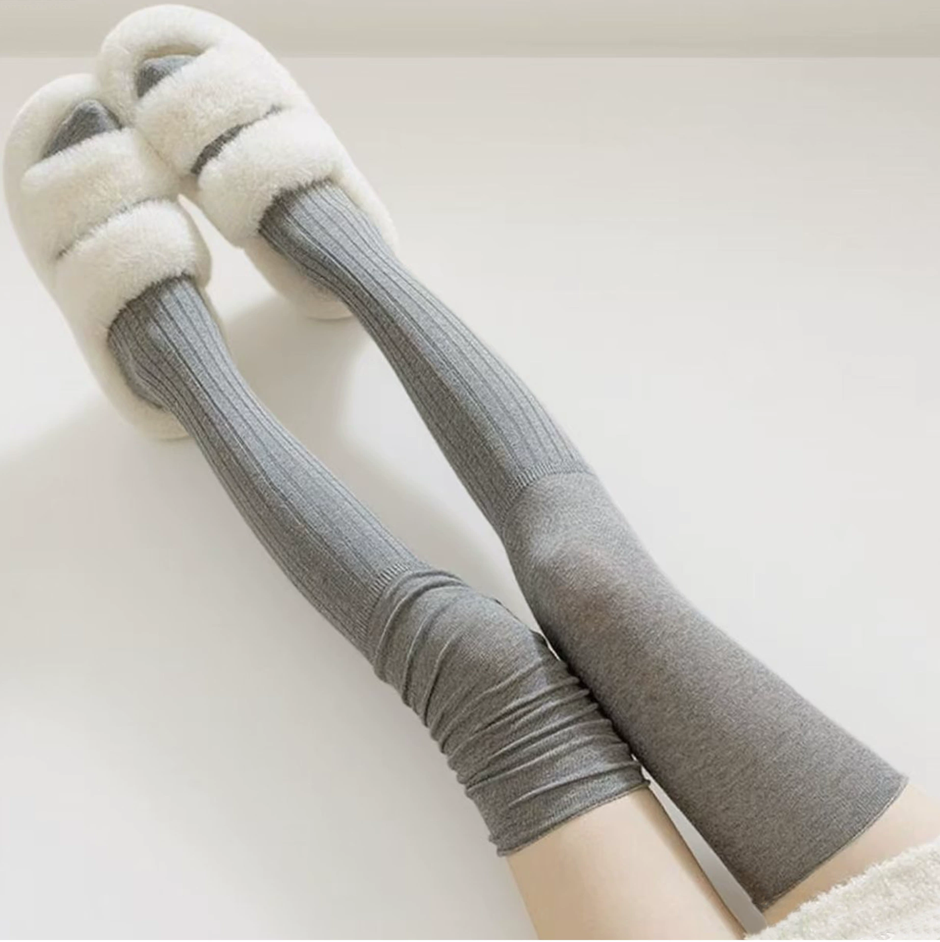 Весенне-летние стопки женских гольфов, весенние длинные носки, белые сапоги до бедра JK, сращенные чулки для защиты колена.