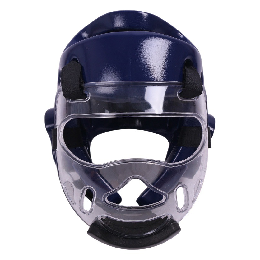 Taekwondo Protective Gear, Mask, Helmet, Transparent Protective Face Shield for Adults and Children, Anti-Pressure Cover, Boxing Detachable Protective Mask