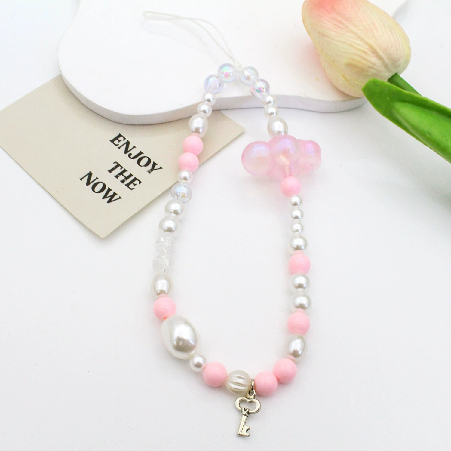 Mobile phone, strap, beaded bracelet handmade, pen, pendant, handle, protective phone case, camera