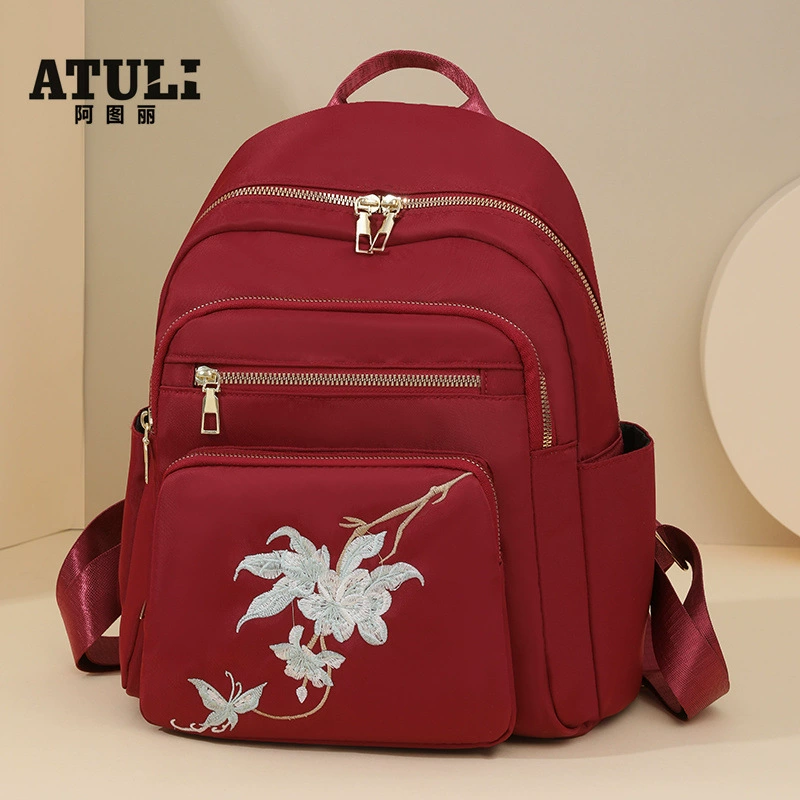 Водостойный рюкзак для отдыха для мамы и малыша в поездку, (международная торговля), ткань оксфорд, вышивка
