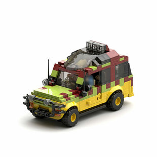 Zitianyoubuild Building Blocks Moc: C3929 Tour Vehicle Cars Model Parts