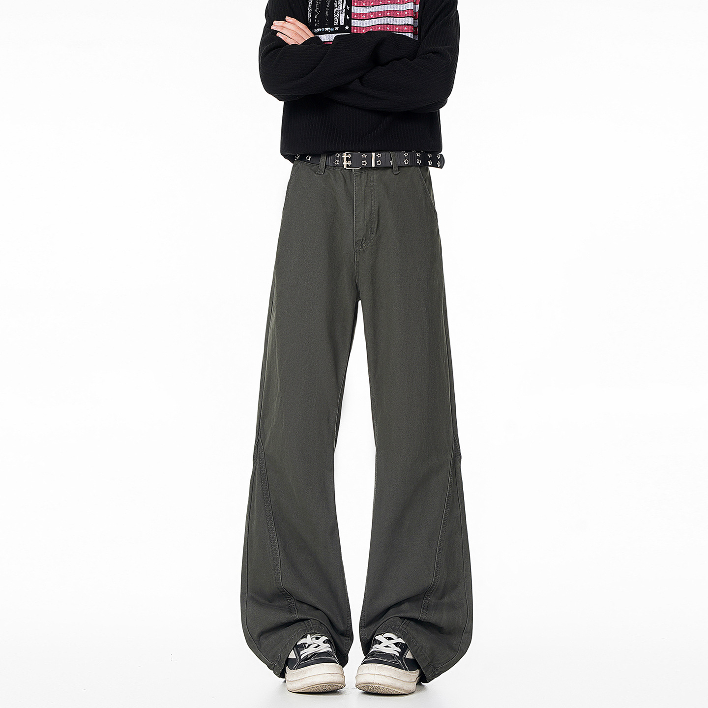 【High quality, low return rate + fast response supply chain】New cleanfit men's jeans, all cotton, slightly flared 【High quality, low return rate + fast response supply chain】New cleanfit men's jeans, all cotton, slightly flared