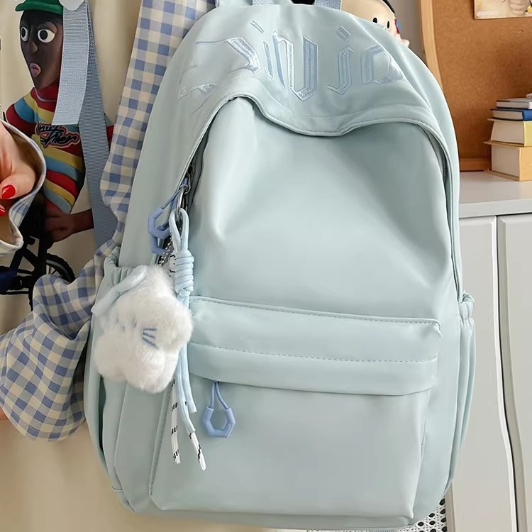 2 New Models of Large-Capacity Backpacks, Simple and Lightweight Campus Computer Backpacks, High School Students, Junior High School Girls' School Bags
