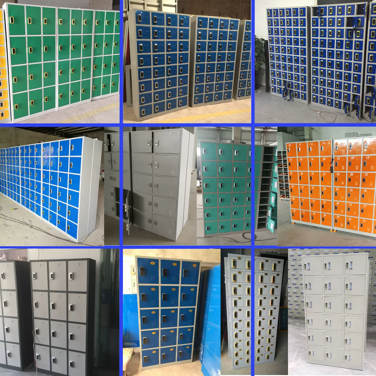 浴室桑拿柜智能锁存包柜感应锁员工储物柜电子寄存柜定制密码锁柜