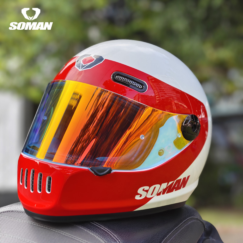 Cross-Border H9 Helmet Lens Waterproof Motorcycle Helmet Lens for Men and Women, Suitable for Summer Use, Anti-Uv and Anti-Fog Lens