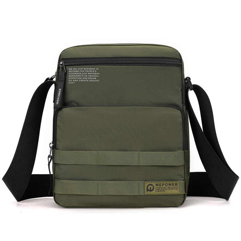 WEPOWER nuevo estilo de moda para hombres bolso de hombro de negocios anti-derramamiento bolso simple y ligero al aire libre mochila