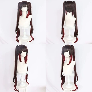 【崩坏星穹铁道】花火COS假发虎口夹双马尾头皮顶拼色渐变cosplay