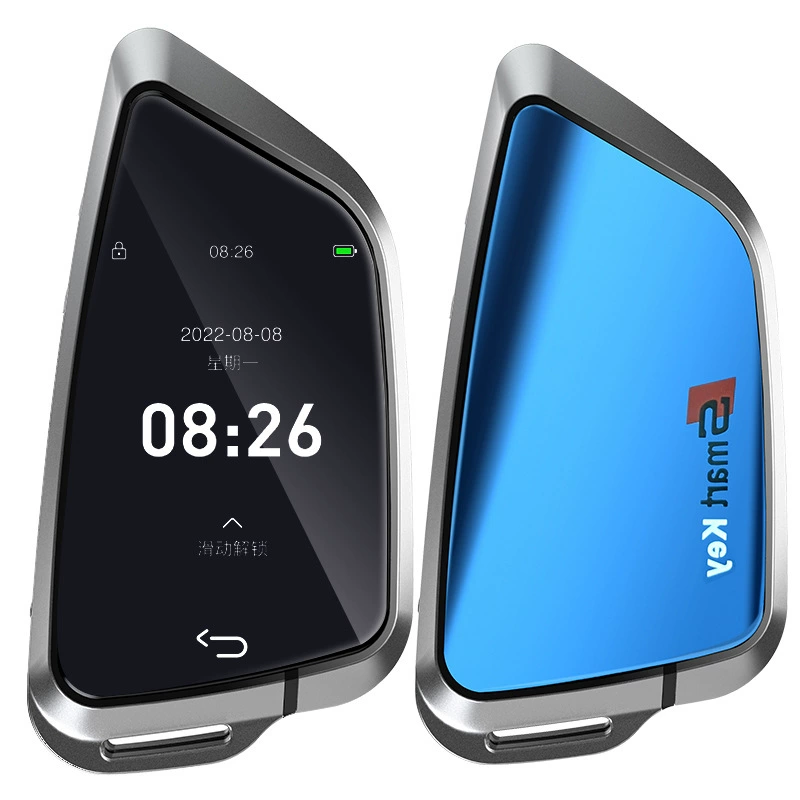 Кросс-платформенный автомобильный LCD-ключ с сенсорным экраном, дистанционное управление, запуск одним касанием, портативный смарт-ключ для автомобиля.