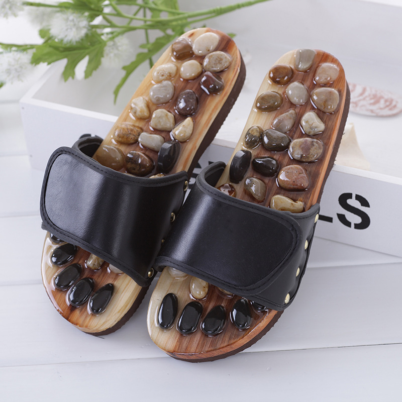 Foot Massage Slippers Foot Reflexology Acupuncture Massager Pedicure Walking Shoes Foot Relaxation Massage Sandals