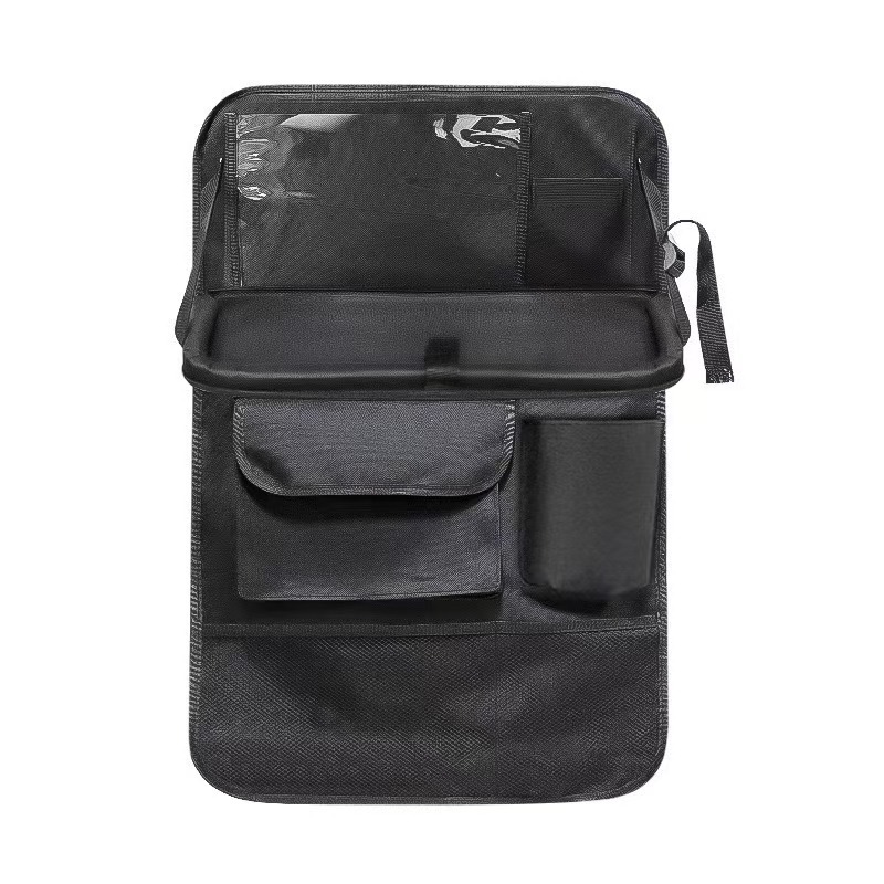 Car Seat Back Kick Protector Cover with Storage Pockets