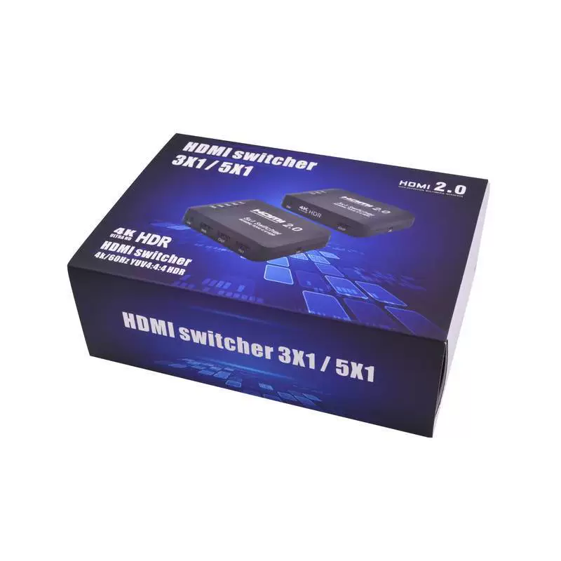 傲宇时代 HDMI2.0 switch HDMI five in one out switch HD switch 5X1 converter