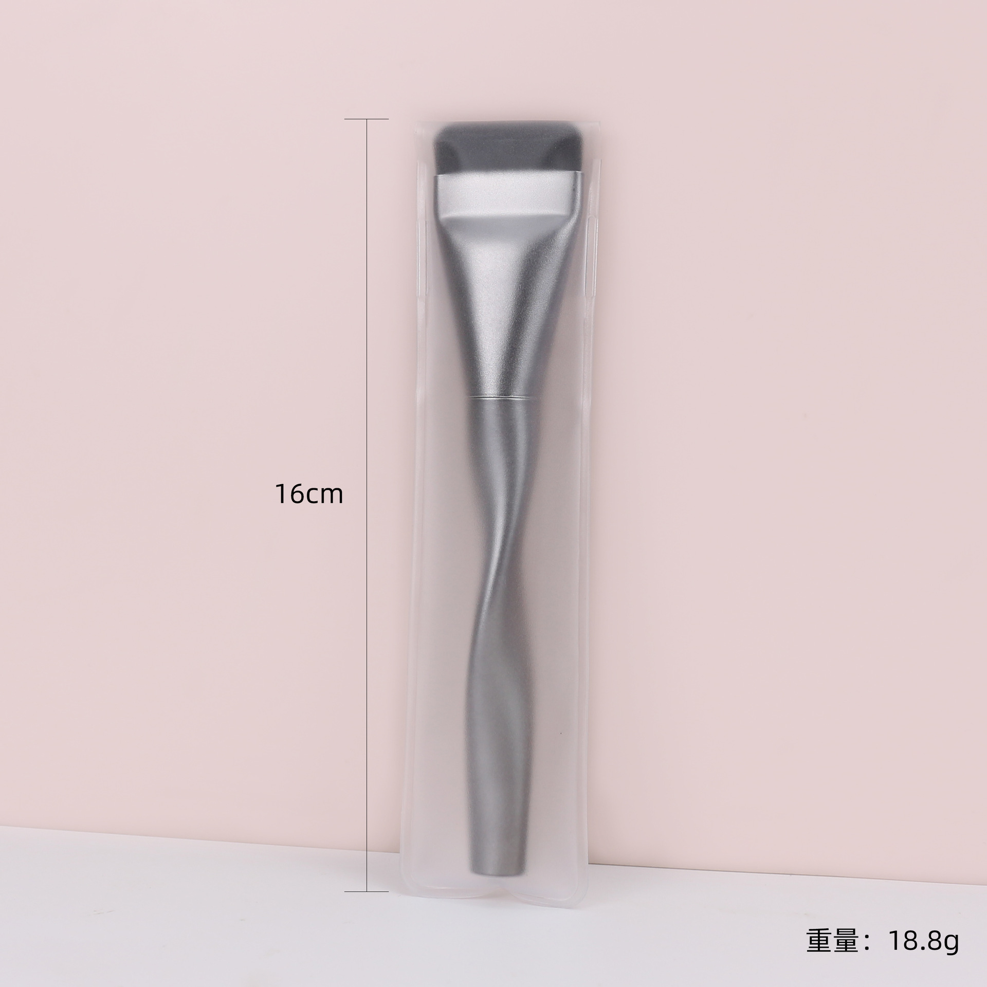 Pincel de base de una palabra con mango en espiral, paquete de PVC