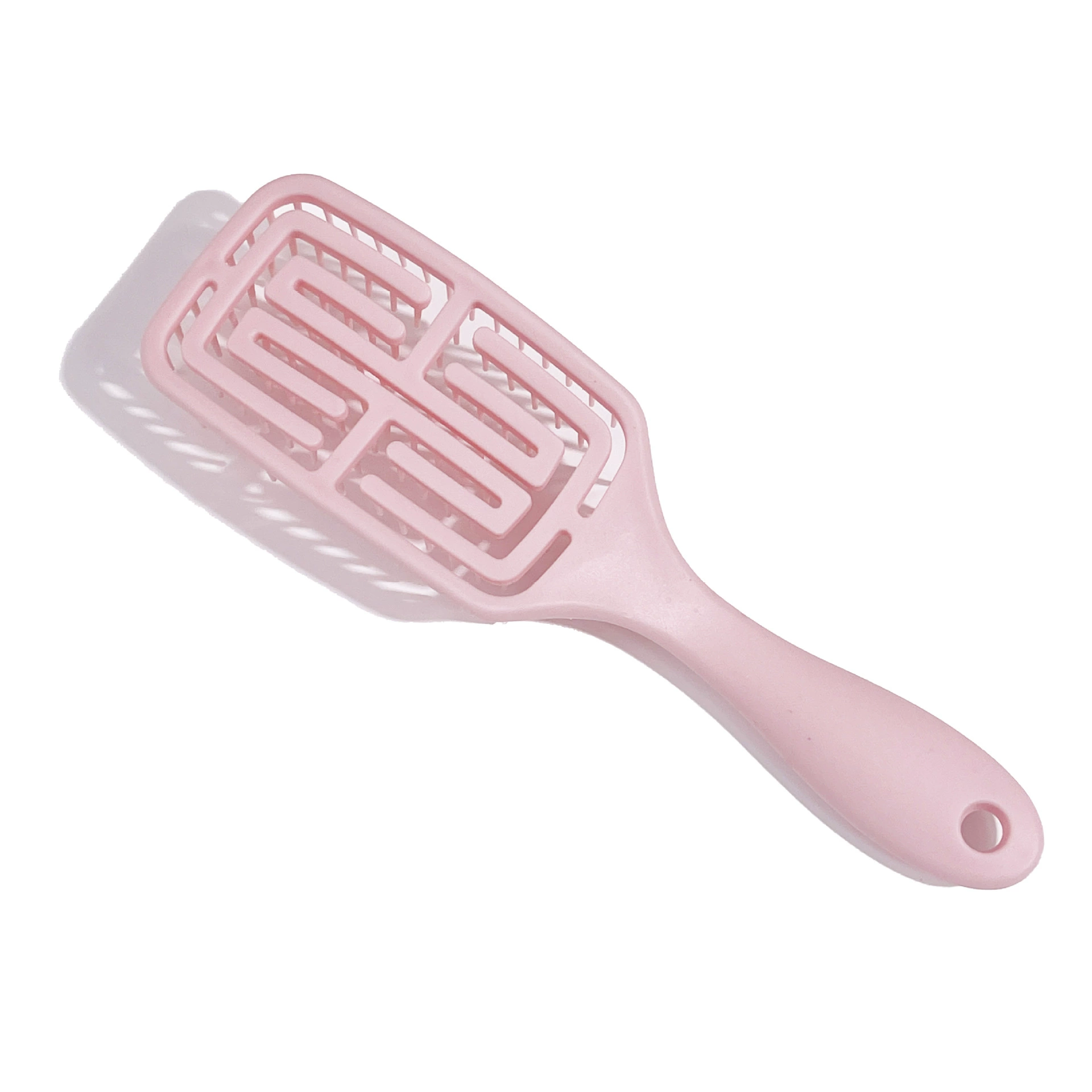 Scalp Massage Brush, Soft Bristles Ventilated Paddle, Ergonomic Handle, Multiple Colors