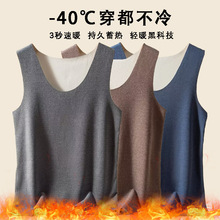 300斤男士宽松百搭保暖马甲中年爸爸加肥加大码冬季加厚保暖背心