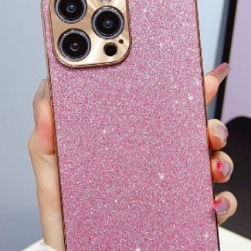 El brillo de diamante estrella de lujo ligero de alta calidad es adecuado para la carcasa del teléfono móvil 15ProMax iPhone13/14PM Apple 15 mujer