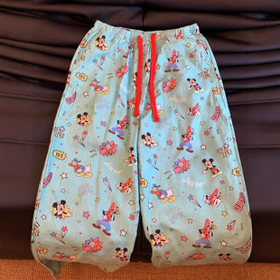 Cartoon autumn comfortable trousers for leisure, loose fit, internet celebrity, Korean style