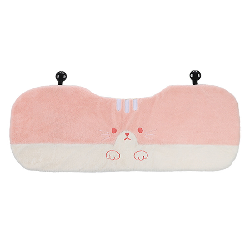 車のぬいぐるみのヘッドレストのかわいい猫の爪の車載の首の枕は枕のファッションの車内の女性の装飾用品の卸売りに寄りかかっています。|undefined