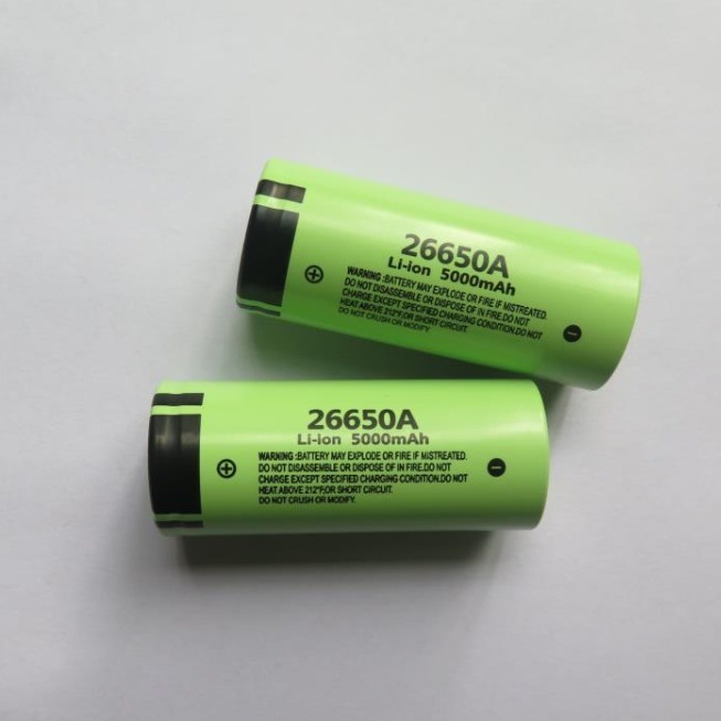 松下26650锂电池动力NCR26650A5000mah高容量强光手电筒电动工具|undefined