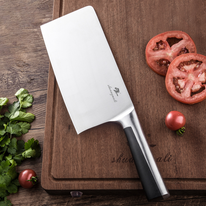 Cuchillo de cocina de acero inoxidable al por mayor cuchillo de corte de carne y verduras cocinero cuchillo de corte de acero