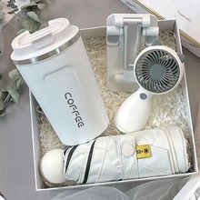 商务礼品套装送员工生日礼物简约伴手礼盒套装夏季清凉驱蚊套装