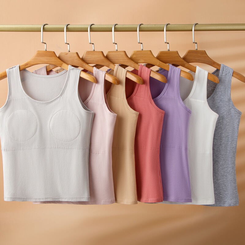 Vest for Middle-Aged and Elderly Women, Anti-Bump Design, with Chest Pads, Comfortable for Seniors, Can Be Worn Outside