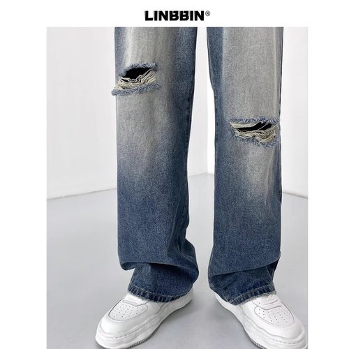 American Retro High Street Straight Leg Wide Leg Casual Pants 2024 New Style Fashion Trend Instagram Long Pants