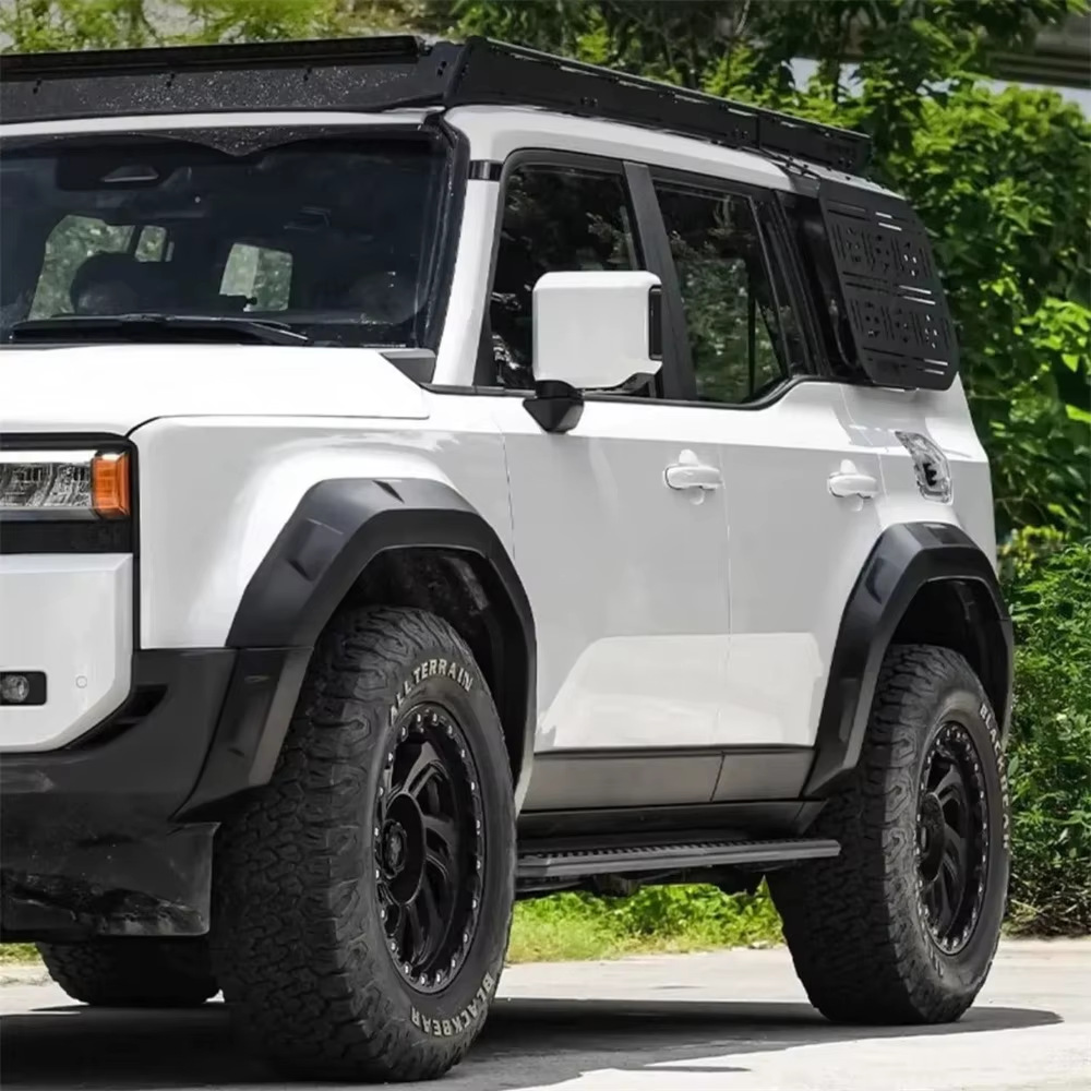 Suitable for 2024-2025 Toyota Prado LC250 widened and thickened wheel arches, off-road vehicle fender exterior modification