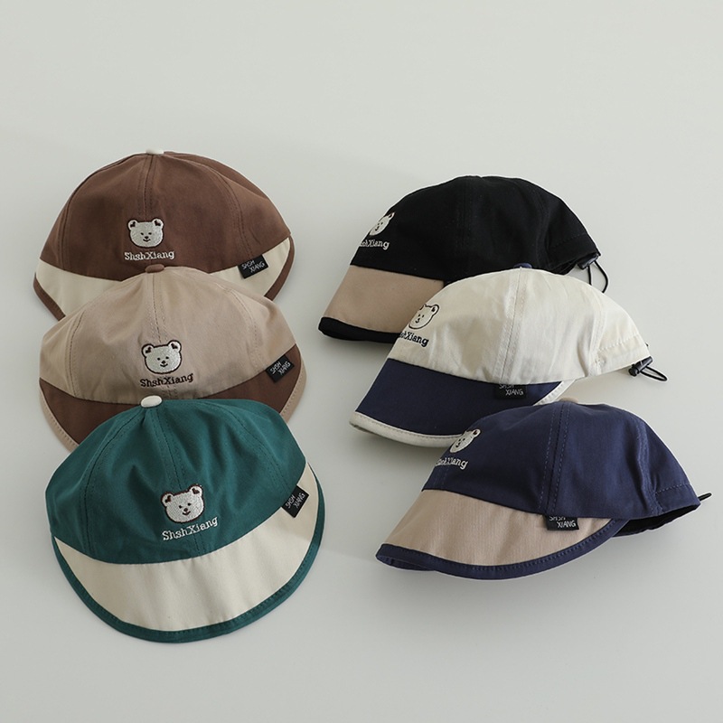 Sombreros para bebés primavera y otoño delgados sombreros de estilo coreano gorra gorra