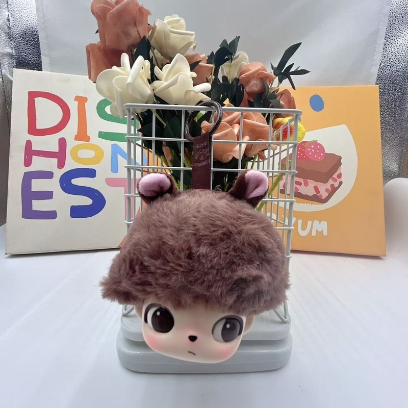 新製品 DIMOMO 小頭シリーズビニールぬいぐるみキーホルダー女の子かわいいバッグペンダント車のキーチェーンバッチ|undefined