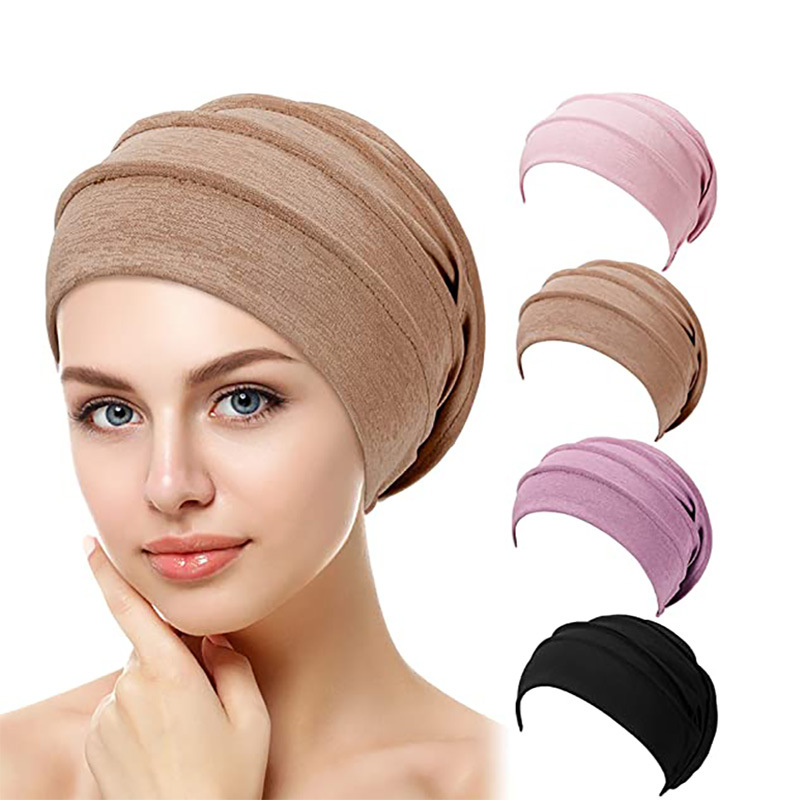 Women's Casual Solid Color Crimping Beanie Hat display picture 1