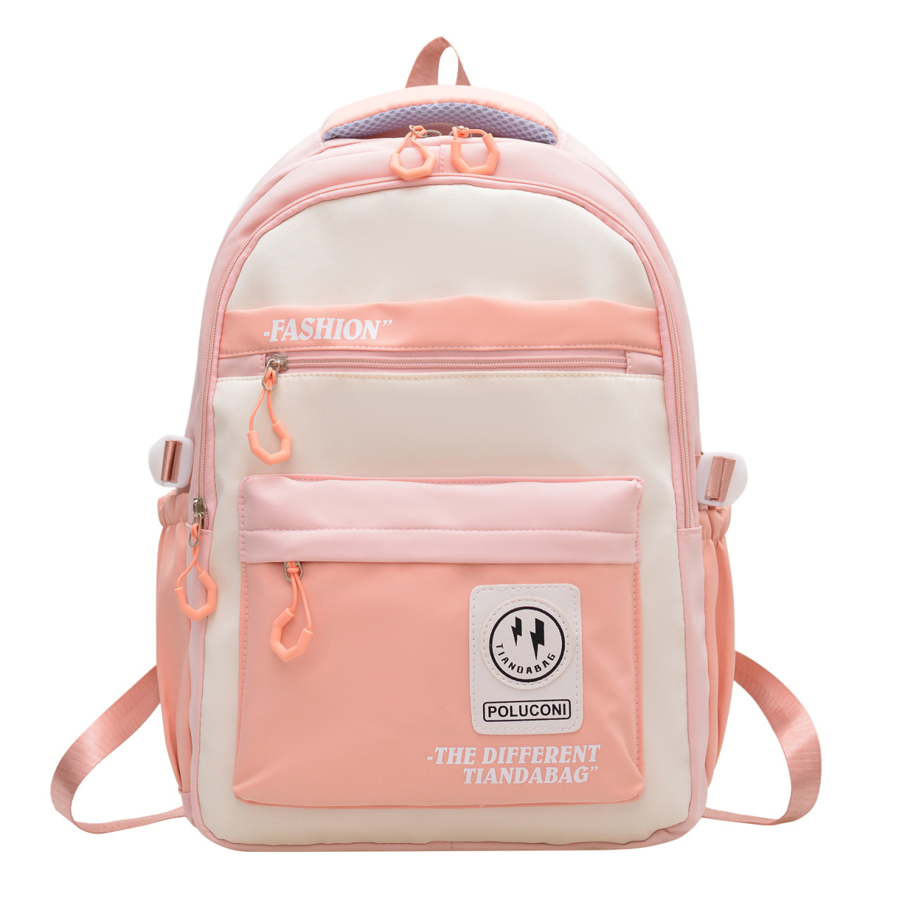 Mochila pequeña y simple de estilo coreano, escuela secundaria, escuela secundaria, escuela primaria, mochila de reducción de carga ligera, mochila de viaje de ocio, mochila femenina