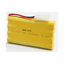 定制玩具车电池 适用于遥控坦克汽车 环奇781 782  9.6V镍镉电池