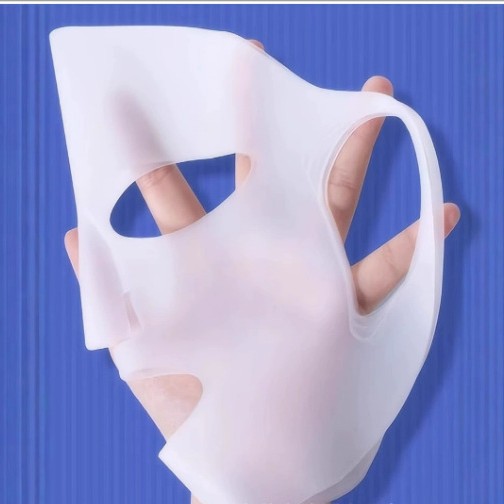 Máscara Facial de Silicona, Hidratante, Antievaporación, para Cuidado Facial image 4