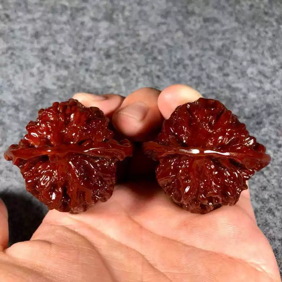 Деревянные щетки и пасты Wenwan для орехов, форма jade, официальный шляпа ореха, садовый лев-голова ореха, размер ~ любой случайный
