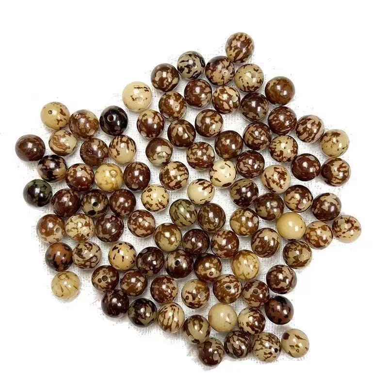 Натуральные бусины Бодхи ювелирные бусины носить бусины подушки Тигр пятно Бодхи сырья Корень Бодхи свободные бусины натуральные