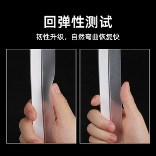 Shower Room Glass Door Water Retaining Strip Self-Adhesive Door Bottom Water Retaining Strip Bathroom Bathroom Door Seal Strip Waterproof Strip