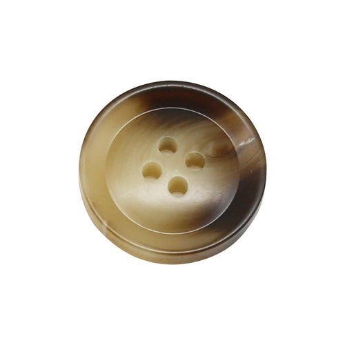 Resin Button High-End Suit Buttons Round Coat Windbreaker Buttons for Men and Women Four-Eye Patterned Buttons