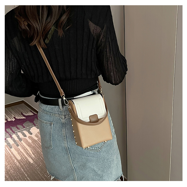 Borsa a tracolla donna quadrata alla moda elegante e versatile_voghion.com