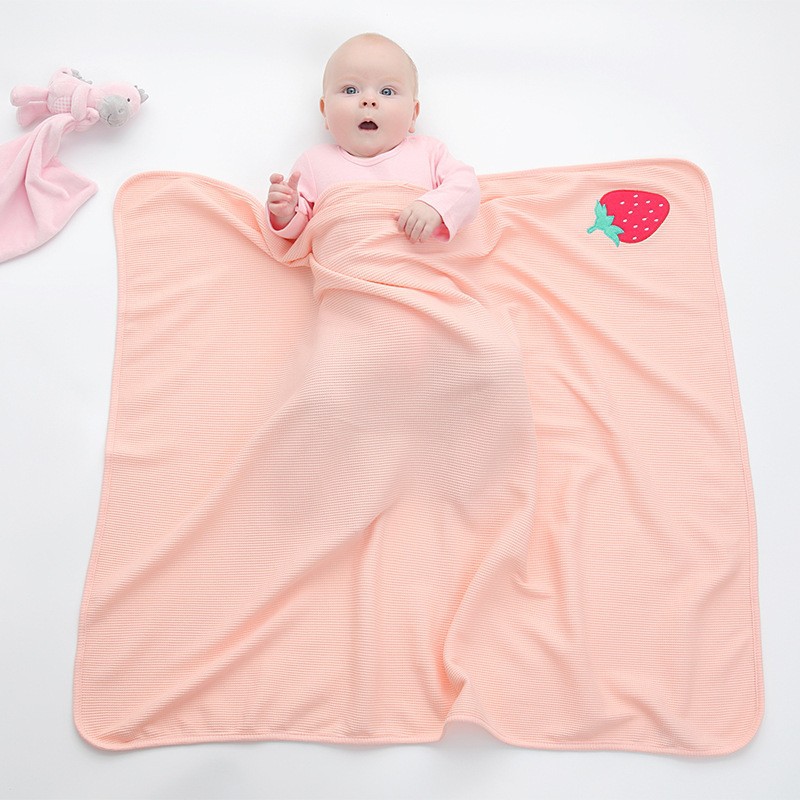 Manta de algodón para niños Sunnozy europeo y americano INS recién nacido manta multiusos Four Seasons manta fábrica al por mayor